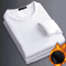 Winter Mens LongSleeved Thermal Undershirt Fleece Bottom Shirt For Cold Weather Comfort 2
