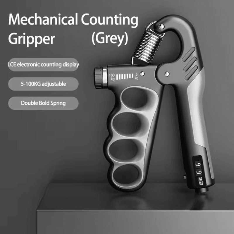 Grip Strength Hand Exerciser Adjustable Wrist Expander For Hand And Forearm Strength 10