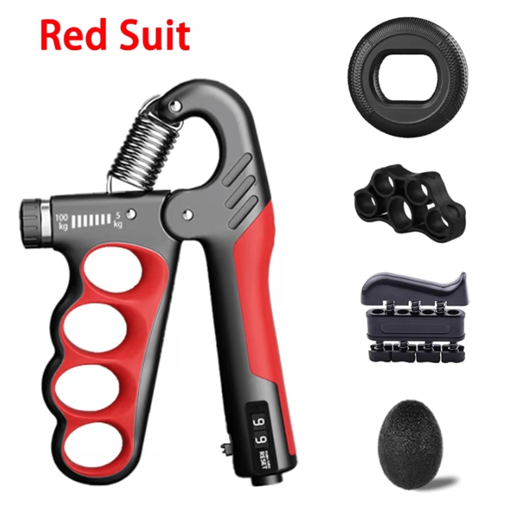 Grip Strength Hand Exerciser Adjustable Wrist Expander For Hand And Forearm Strength 14