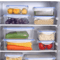Sealed Rectangular Refrigerator Storage Box With Lid Practical Crisper And Microwave Lunch Contain 3