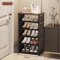 Small Shoe Rack Narrow Shoe Cabinet Storage For Home Rental And Entryway 14