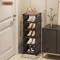 Small Shoe Rack Narrow Shoe Cabinet Storage For Home Rental And Entryway 8
