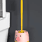 Cute Piglet Toilet Brush Set WallHanging NoDeadCorner Cleaning Magic 6