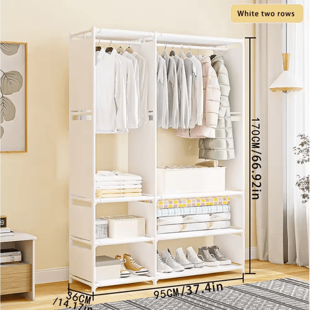 MultiFunctional Clothes Rack For Coats Hats And Clothes Drying 3
