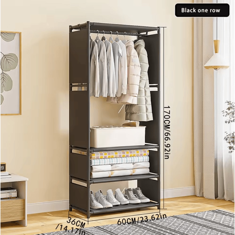 MultiFunctional Clothes Rack For Coats Hats And Clothes Drying 5