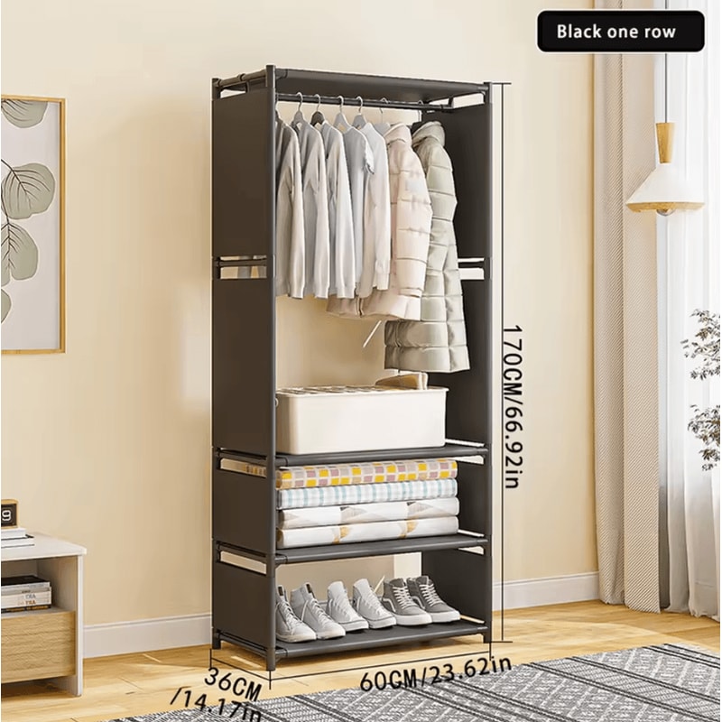 MultiFunctional Clothes Rack For Coats Hats And Clothes Drying 5