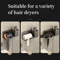 Electric Hair Dryer Storage Rack PerforationFree Bathroom WallMounted Organizer 3