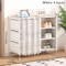 MultiLayer Household Shoe Rack Simple Storage Shelf For Wall And Door Areas 0