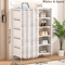 MultiLayer Household Shoe Rack Simple Storage Shelf For Wall And Door Areas 2