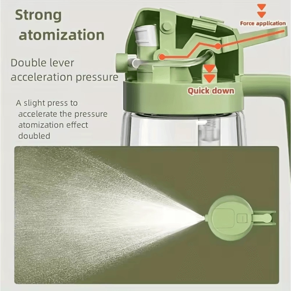 Kitchen Oil Sprayer DualPurpose Bottle For Olive Oil Air Fryer And BBQ Cooking 2