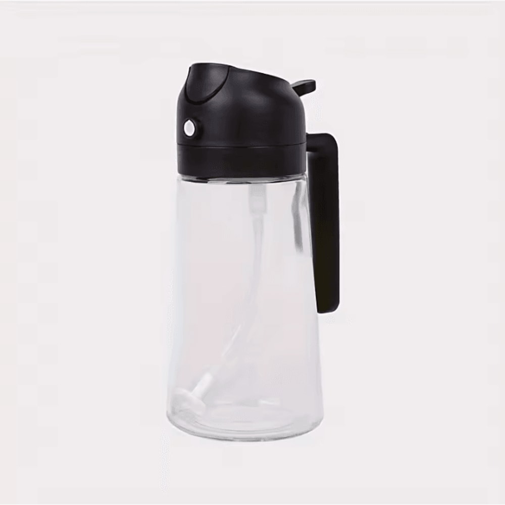 Kitchen Oil Sprayer DualPurpose Bottle For Olive Oil Air Fryer And BBQ Cooking 6