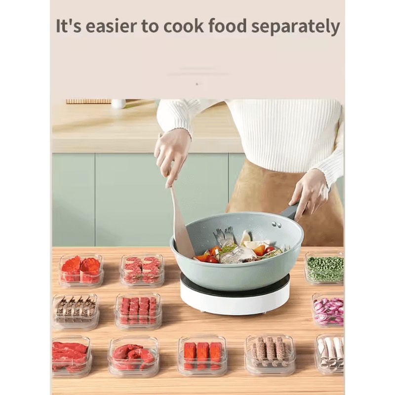 Refrigerator Storage Box Food Grade Organizer For Frozen Meat And Daily Meal Storage 3