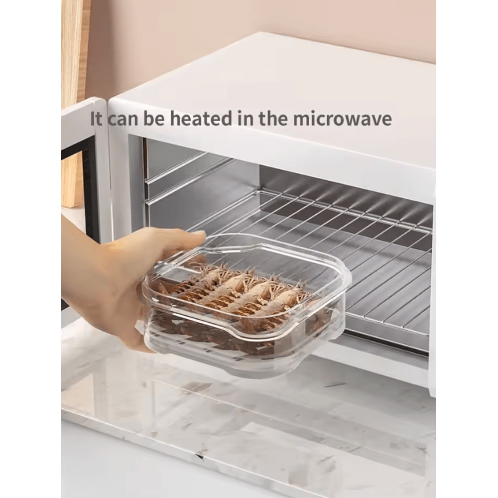 Refrigerator Storage Box Food Grade Organizer For Frozen Meat And Daily Meal Storage 4