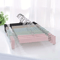 10pcs Frosted Plastic Trouser Rack With Strong Seamless Clip Hangers For Drying Clothes 1