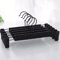 10pcs Frosted Plastic Trouser Rack With Strong Seamless Clip Hangers For Drying Clothes 5