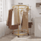 Round Drying Rack Iron Rotatable Bed Linen And Clothes Hanger Stand 5