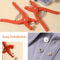 Snap Button Kit With Hand Pressure Pliers 50 Pcs Metal Snaps For Sewing And DIY 3