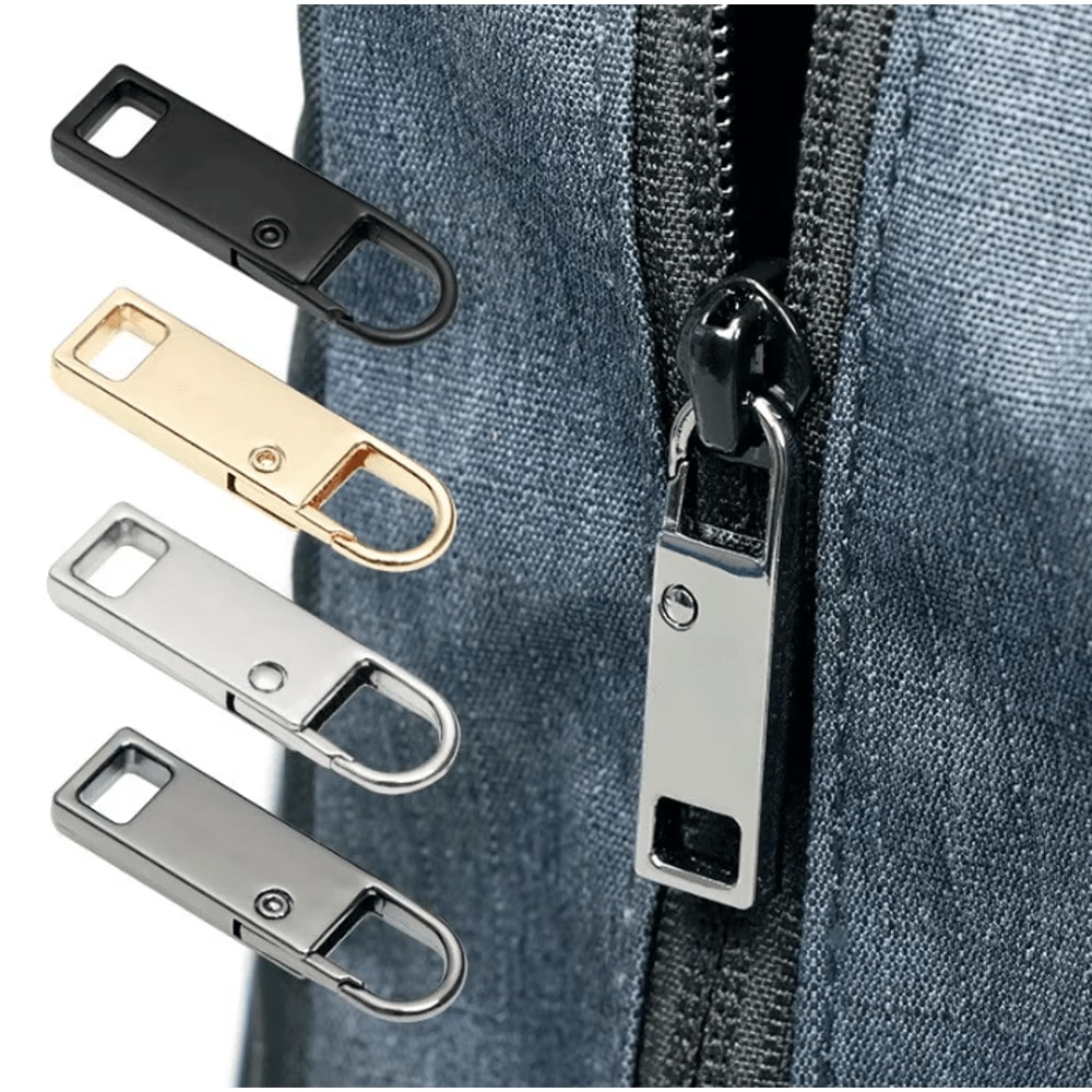 Detachable Zipper Pulls MultiColor Replacement Accessories For Jeans And Backpacks 0