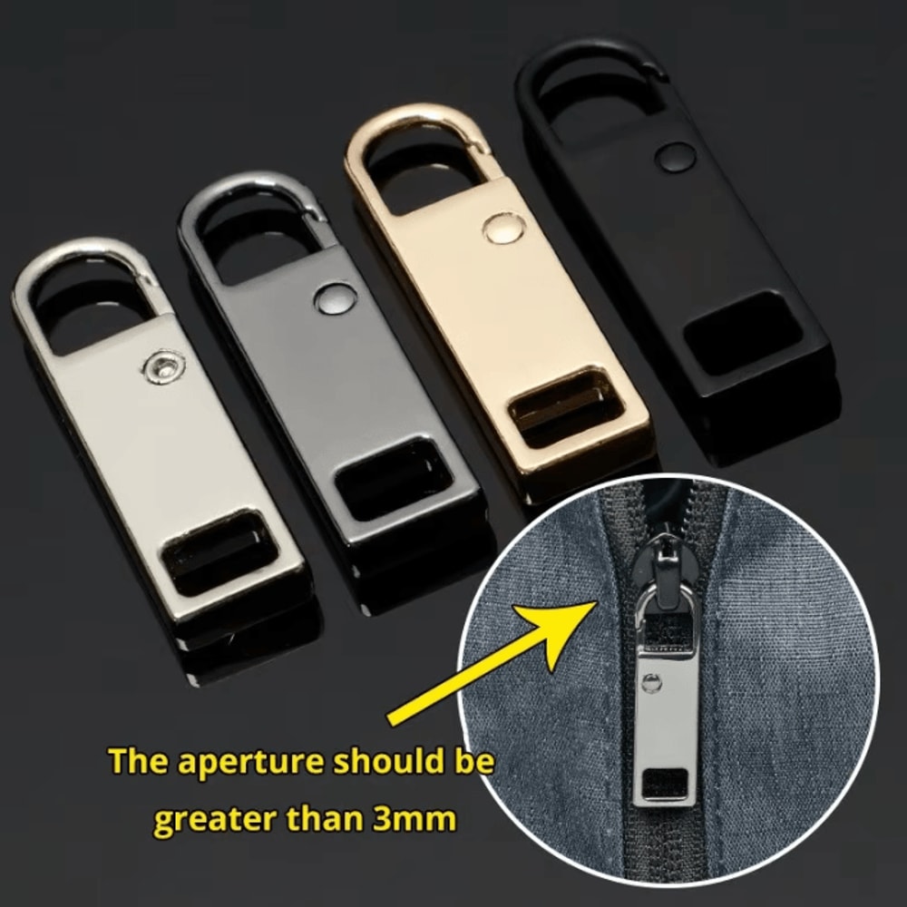 Detachable Zipper Pulls MultiColor Replacement Accessories For Jeans And Backpacks 2
