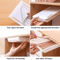 SelfAdhesive UnderDrawer Storage Box White Hidden Drawer Organizer 4