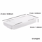 SelfAdhesive UnderDrawer Storage Box White Hidden Drawer Organizer 5