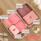 6Piece Waterproof Packing Cubes Set Travel Clothes Underwear Luggage Organizers 0