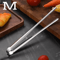 304 Stainless Steel Grill Tongs HeavyDuty BBQ Meat Clip For Cooking Camping 7