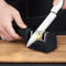 3Stage Black Handheld Knife Sharpener MultiFunctional Kitchen Blade Sharpening Tool 2