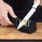 3Stage Black Handheld Knife Sharpener MultiFunctional Kitchen Blade Sharpening Tool 2