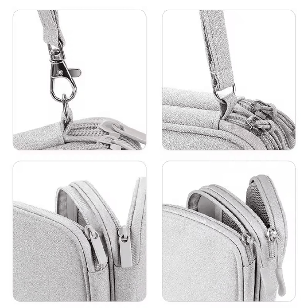 Portable Travel Digital Storage Bag USB Headset Organizer Case PinkGreyBlackNavy 4