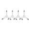 4Piece Adjustable Bed Sheet Fasteners Secure Mattress Cover Clip Straps 5