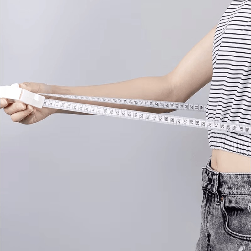 Automatic Telescopic Body Measuring Tape White Sewing Tailoring Ruler Tool 3