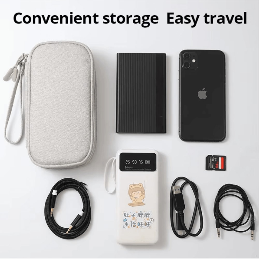 Compact Travel Digital Gear Organizer Tech Accessories Storage Bag 1