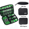 Portable Electronic Accessory Organizer Bag USB Charger Storage 0