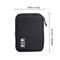 Portable Electronic Accessory Organizer Bag USB Charger Storage 4