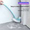 MultiFunction DoubleHead Toilet Brush Long Handle Bathroom Cleaning Tool 1