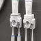 Automatic Toothpaste Dispenser With Toothbrush Holder WallMounted Bathroom Organizer 0