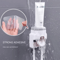 Automatic Toothpaste Dispenser With Toothbrush Holder WallMounted Bathroom Organizer 2