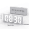 LED Digital Mirror Table Clock Alarm Time Display Electronic Desktop Clock 6