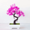Plastic Mini Potted Plant Decor Faux Bonsai Tabletop Ornament 6