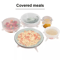 6Piece Silicone FreshKeeping Bowl Cover Set Stretch Sealed Food Storage Lids 1