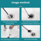16 Meters Drain Snake Tool Flexible Spring Pipe Clog Remover For Kitchen Bathroom 4