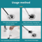 16 Meters Drain Snake Tool Flexible Spring Pipe Clog Remover For Kitchen Bathroom 4