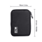 Waterproof Electronic Accessory Organizer Bag USB Charger Storage 5