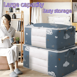 large capacity dustproof storage bag with handles – moisture-resistant organizer