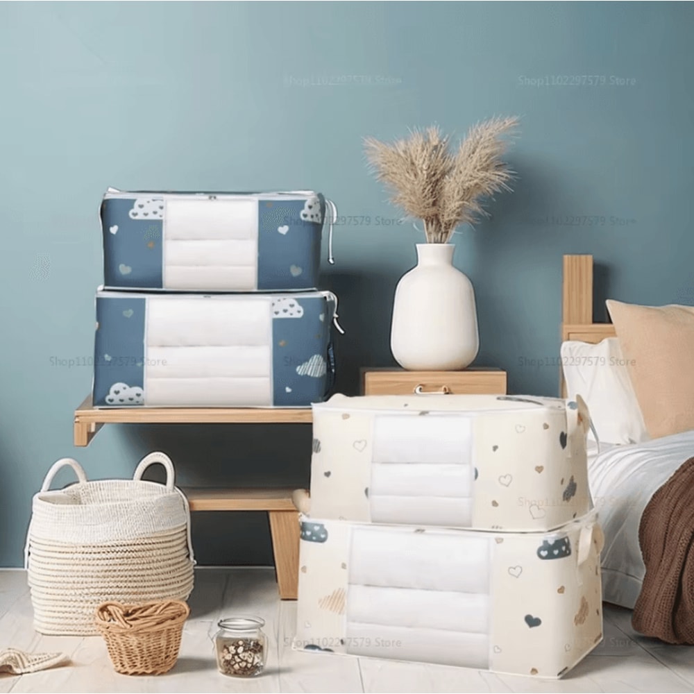 Large Capacity Dustproof Storage Bag With Handles MoistureResistant Organizer 3