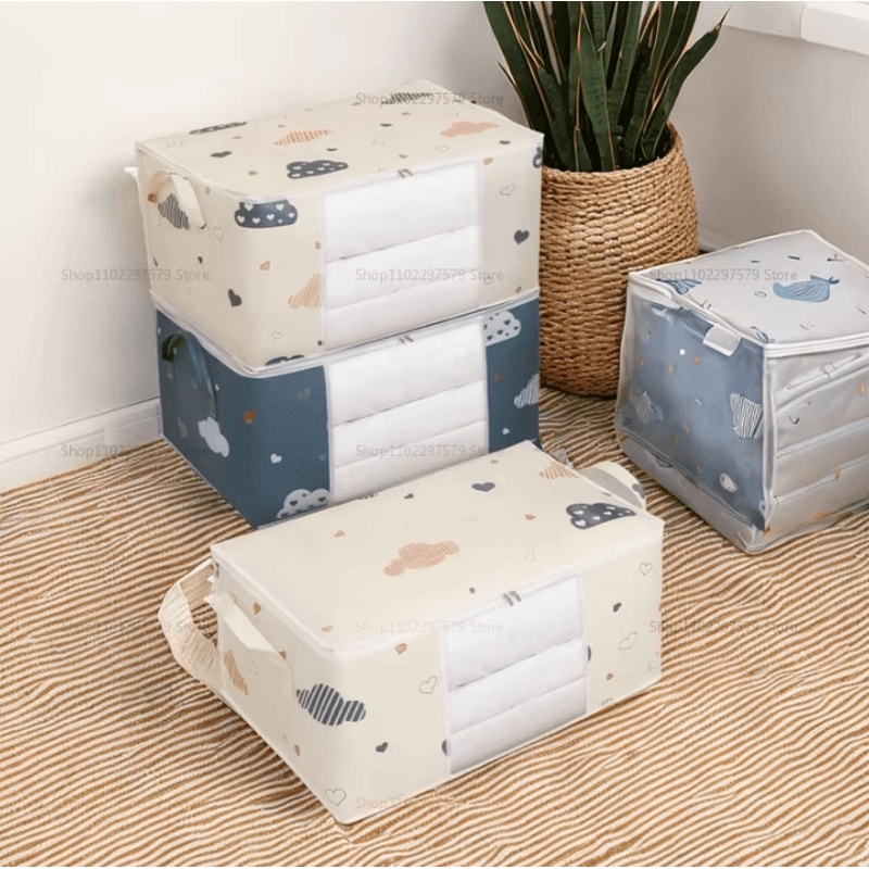 Large Capacity Dustproof Storage Bag With Handles MoistureResistant Organizer 4