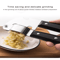 Stainless Steel Garlic Press Manual Garlic Crusher For Easy Minced Garlic Black 2
