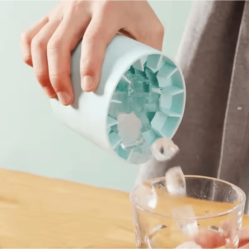 Silicone Round Ice Cube Mold DIY Ice Ball Maker For Summer Drinks Bar Use 2