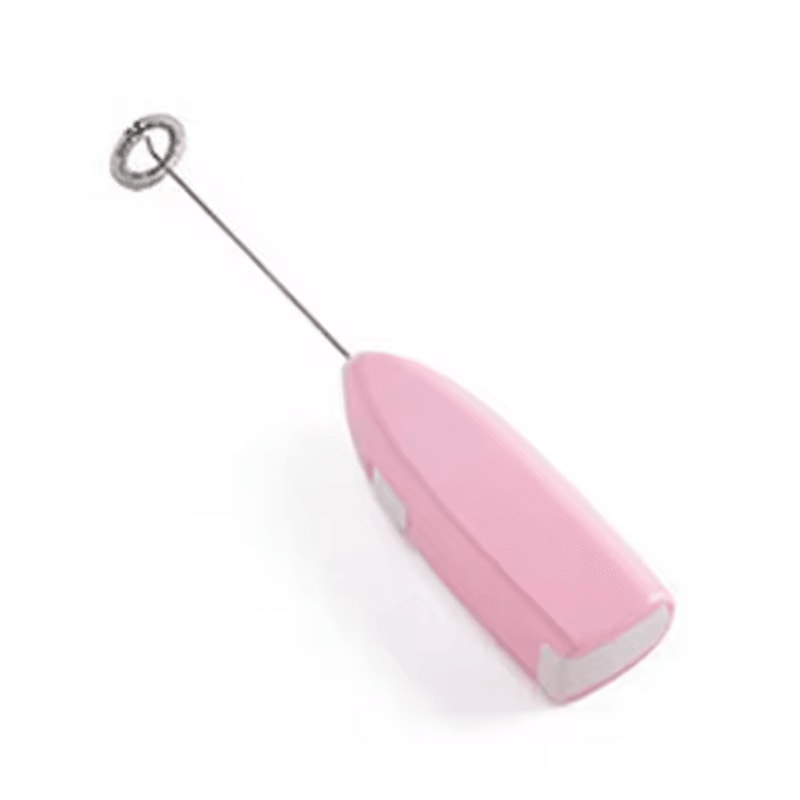 Electric Milk Frother Egg Beater Stainless Steel Handheld Blender For Coffee Kitchen 8